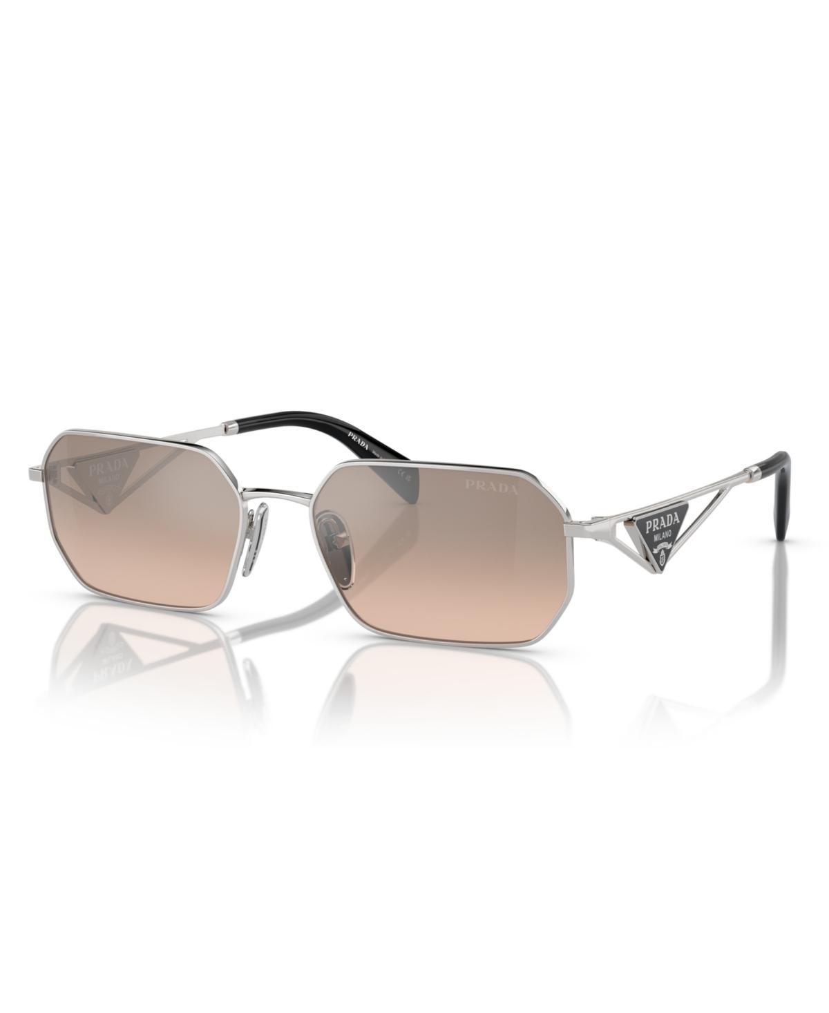 Geometric Steel Rectangle Sunglasses Product Image