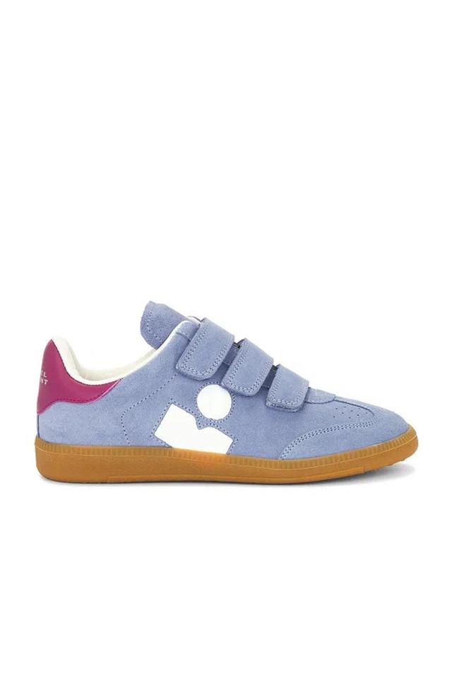 Women's Beth Suede Low-top Sneakers In Blue White Product Image