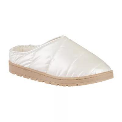 Isotoner Mikaela Nylon Puffer Hoodback Womens Clog Slippers Product Image