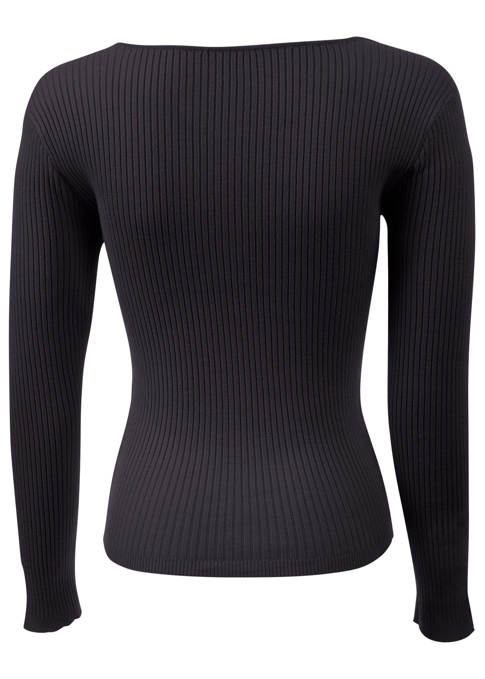 Long Sleeve Sweater - Black product image