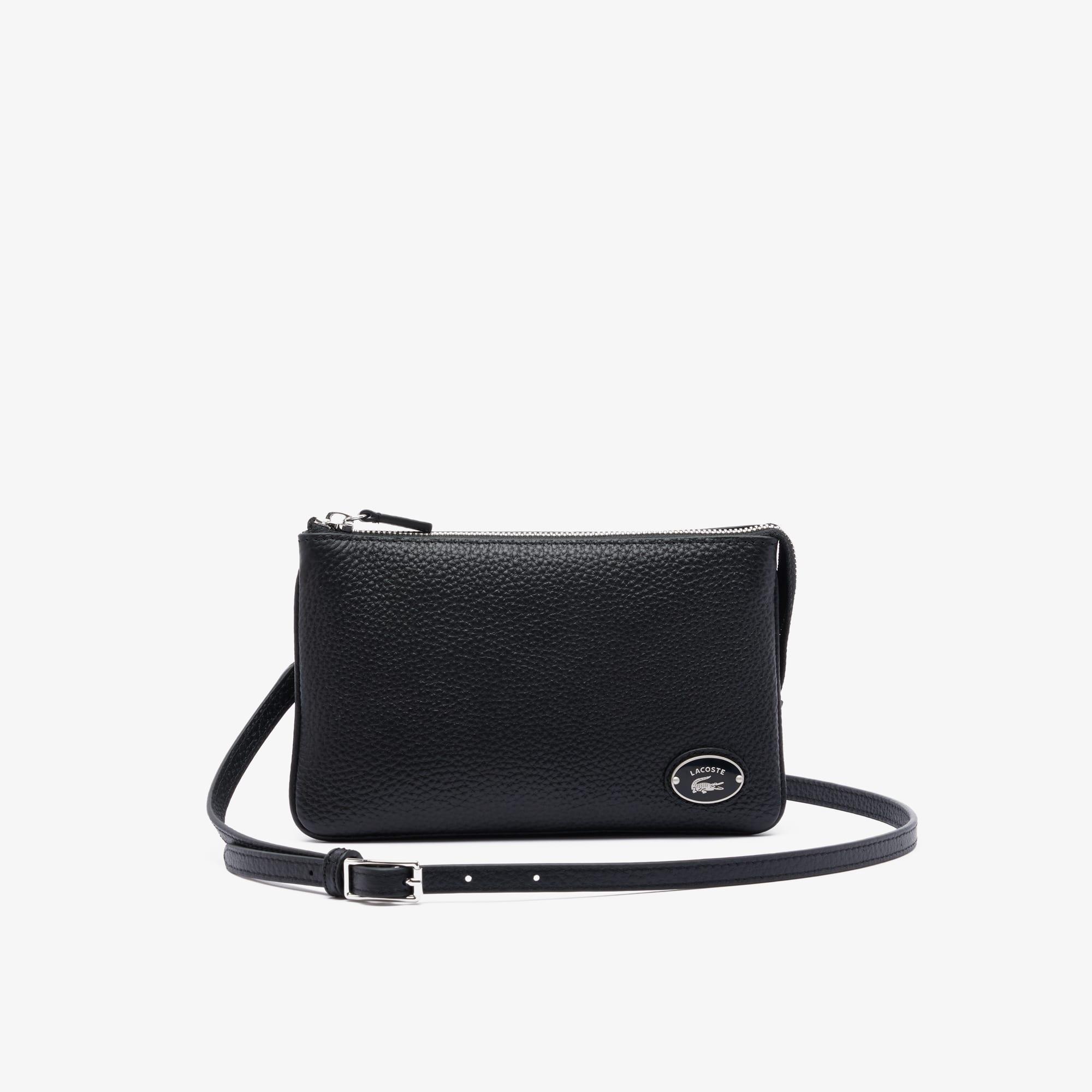 Origin Croc Leather Double Pouch Purse Product Image