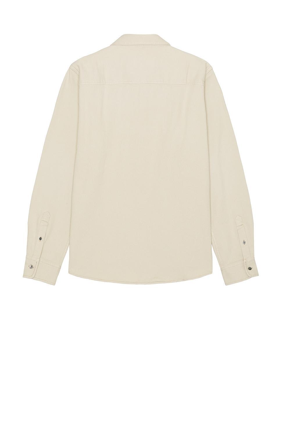 AMI ALEXANDRE MATTIUSSI Beige Ami De Cœur Shirt In Off White Product Image