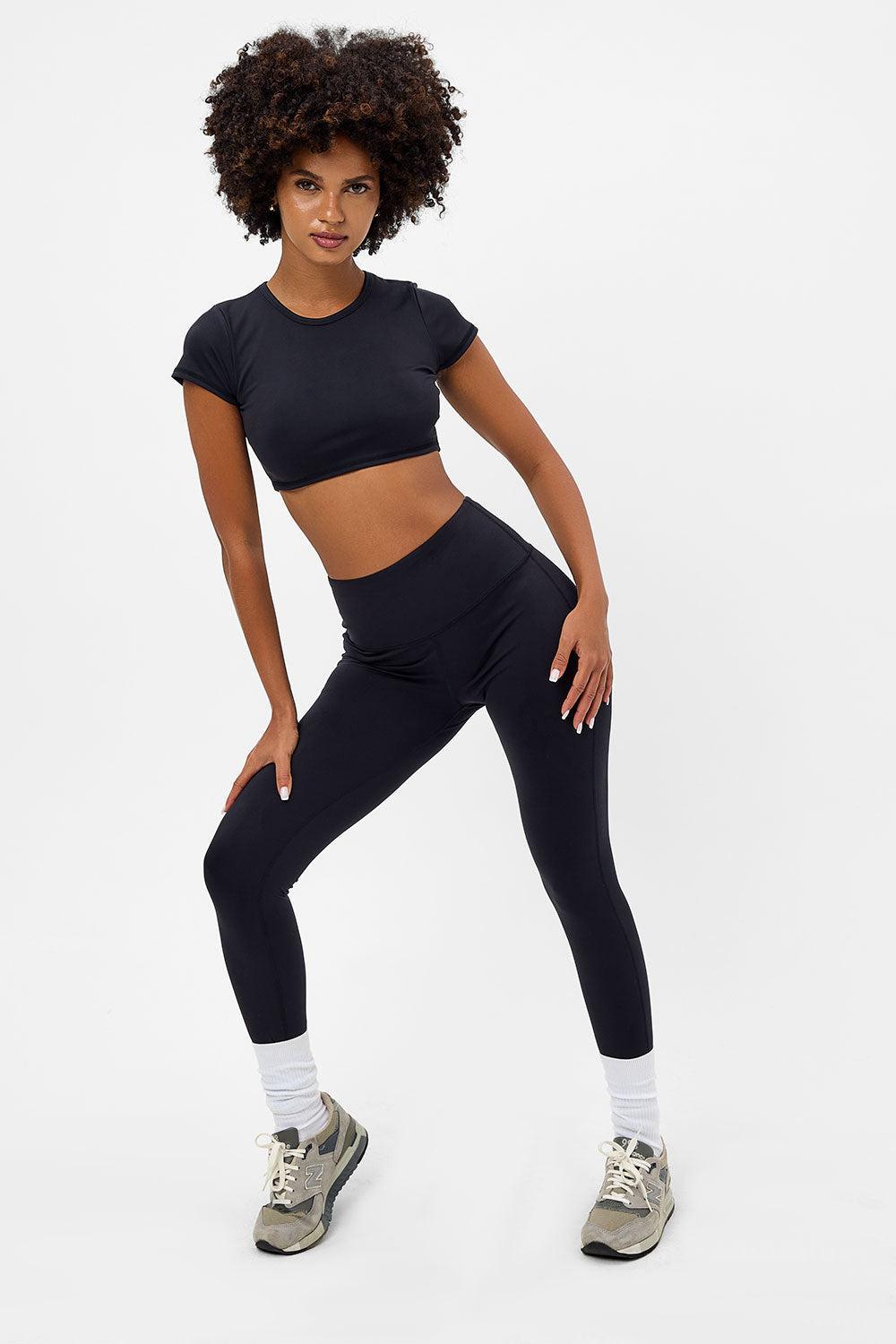 Zippy Crop Top - Black product image