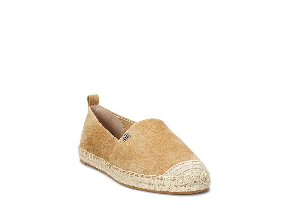 Lauren Ralph Lauren Cameryn Flat Espadrille (Camel) Women's Flat Shoes Product Image