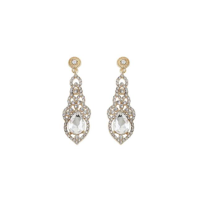 Sohi Womens Dazzling Drop Earrings Product Image