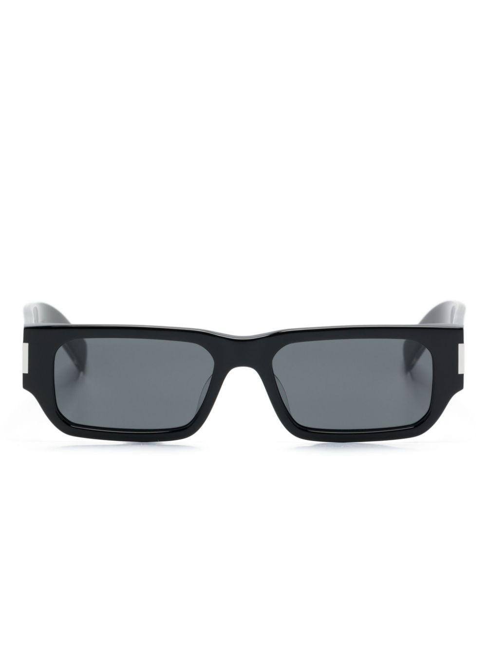 Black Sl 660 Sunglasses In 001 Black Product Image