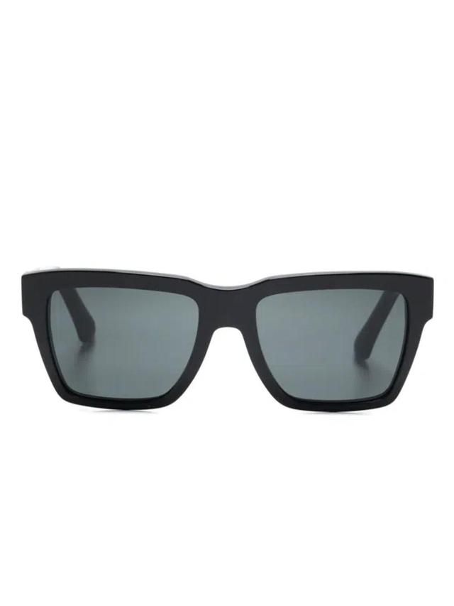 Square-frame Sunglasses In Black Product Image