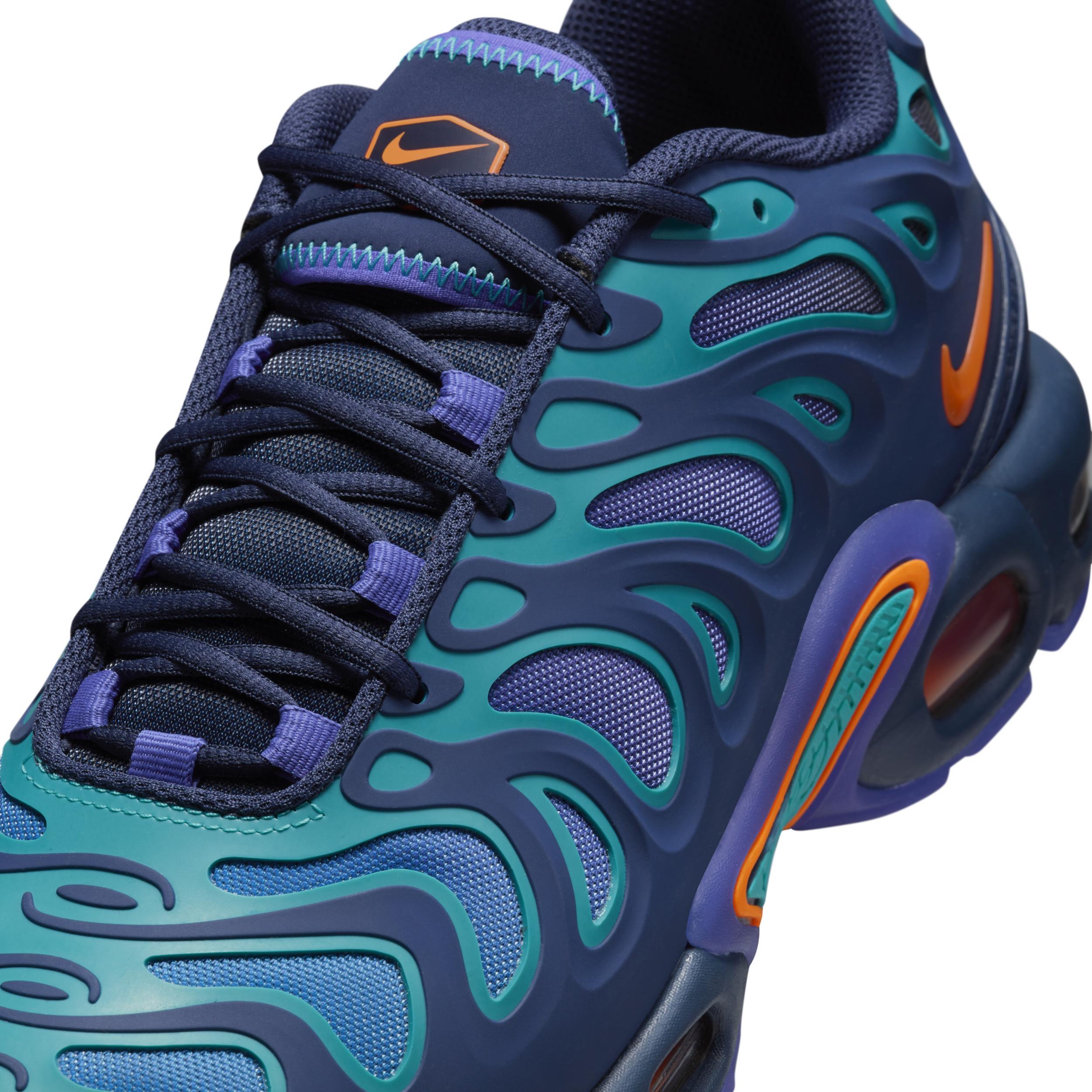 Nike Mens Nike Air Max Plus Drift - Mens Running Shoes Navy/Orange/Navy Product Image