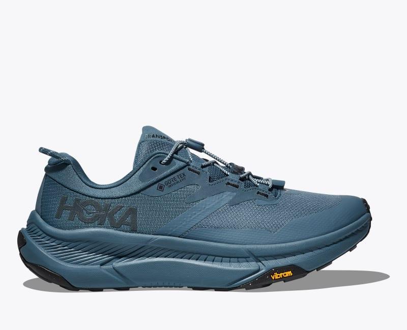 HOKA Mens Transport GTX Shoes in Real Teal/Real Teal, Size 9 Product Image