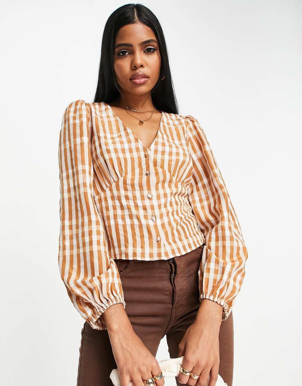 & Other Stories v neck blouse Product Image