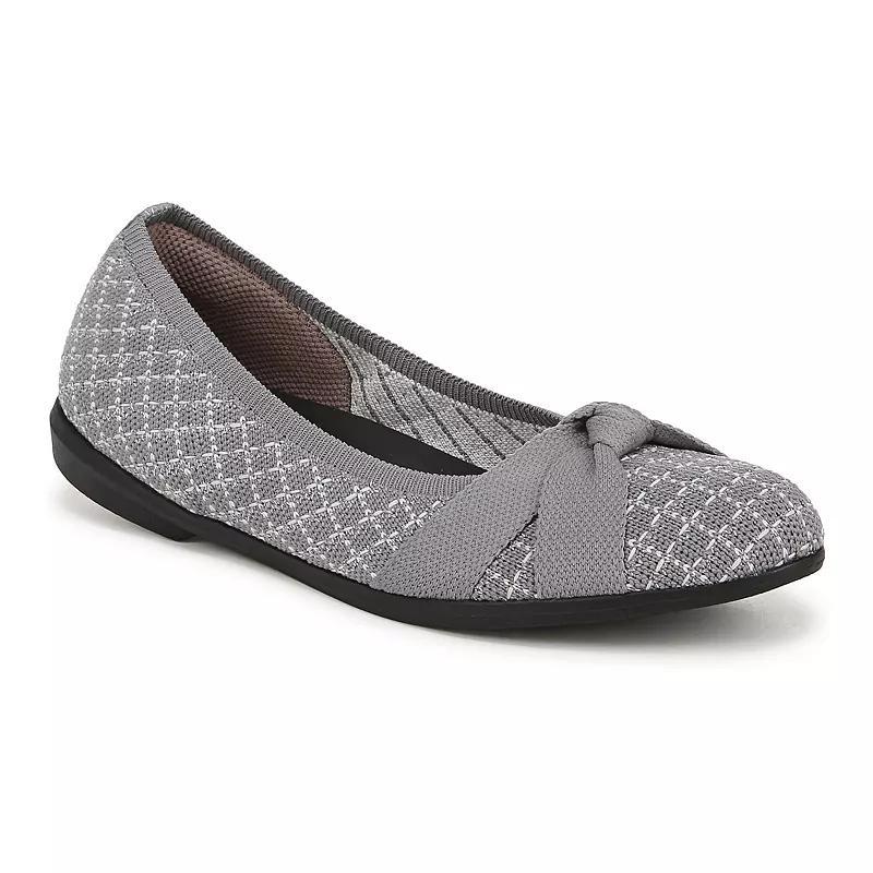 Bzees Kissed Womens Flats Grey Gray Product Image