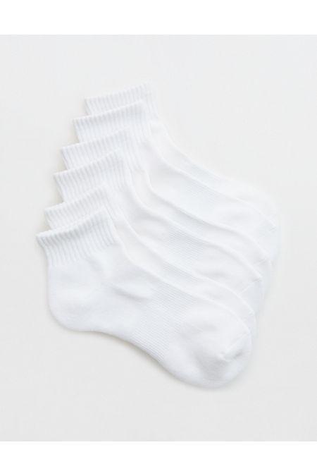 OFFLINE By Aerie Short Crew Sock 3-Pack Womens Product Image