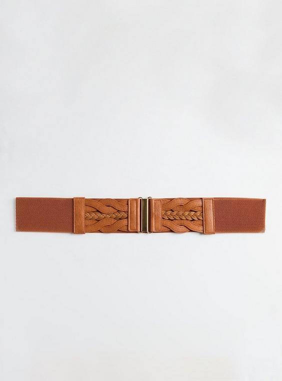 Braided Stretch Waist Belt Product Image