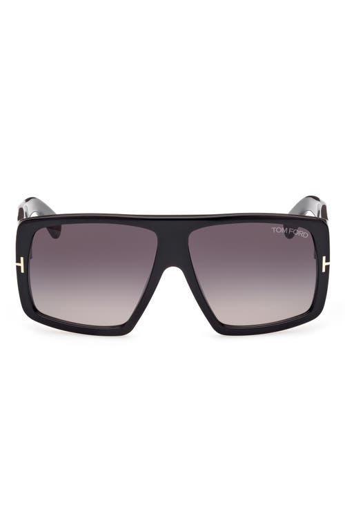 TOM FORD Raven 60mm Square Sunglasses Product Image