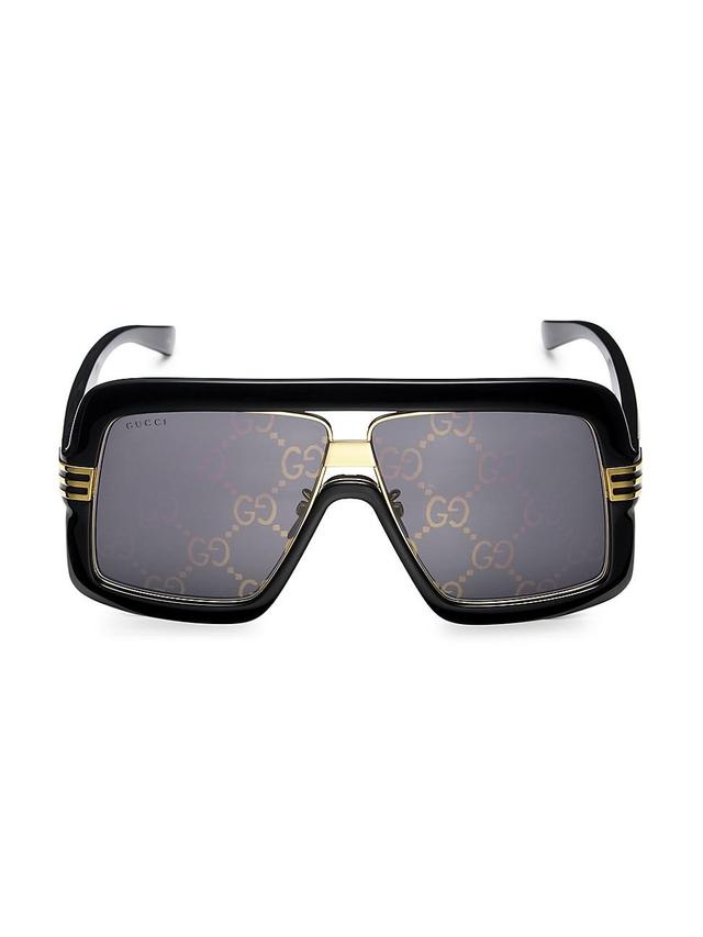 Mens 60MM Injection Mask Sunglasses Product Image