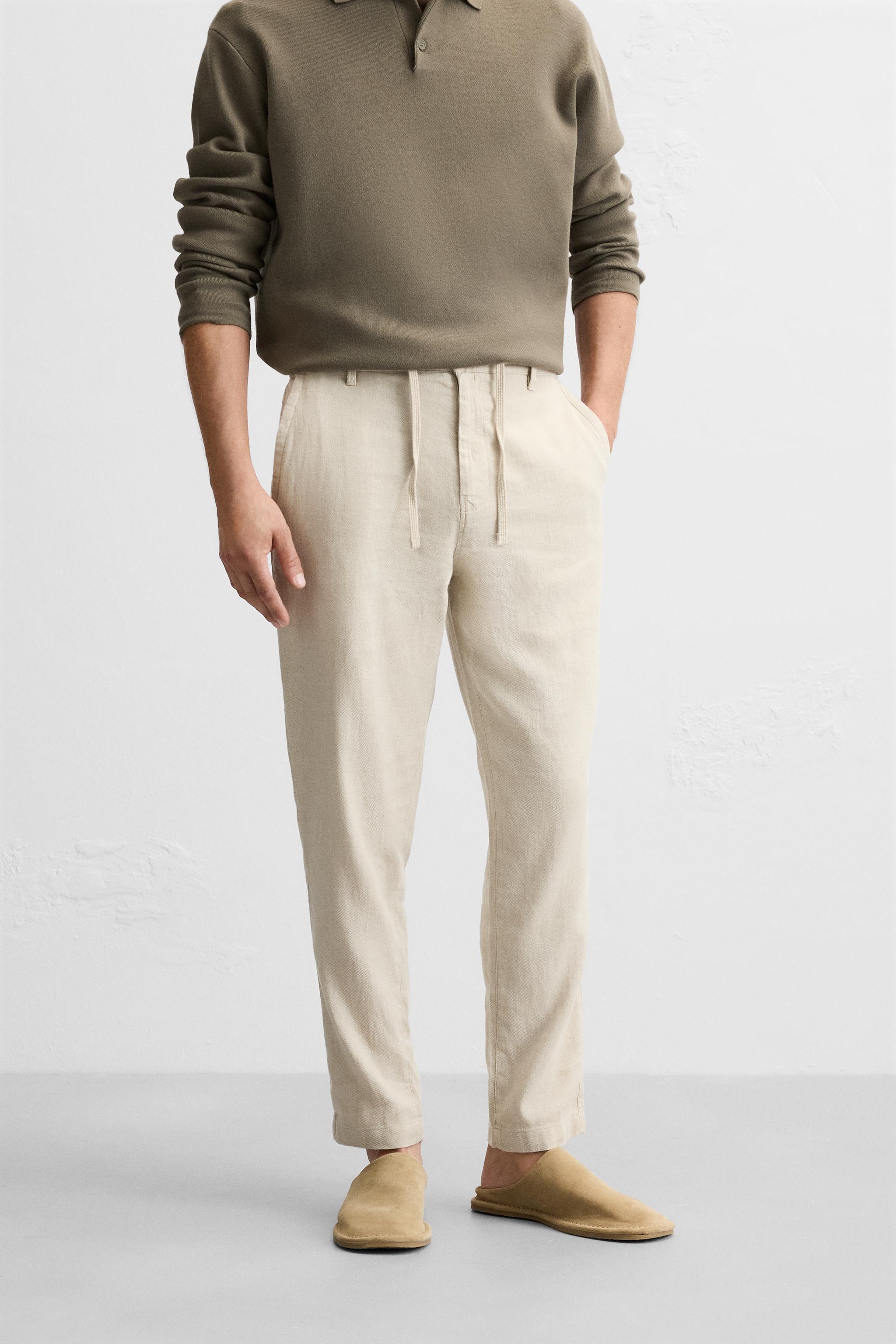 LINEN - COTTON PANTS Product Image