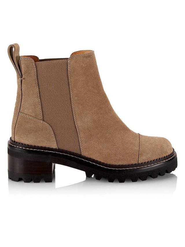 Womens Mallory Suede Ankle Boots Product Image