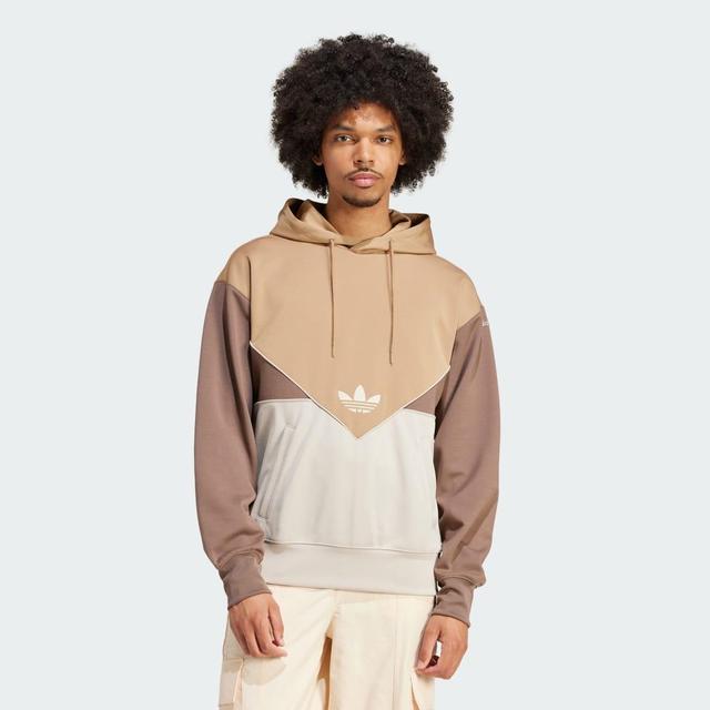 adidas Adicolor Cutline Hoodie Cardboard S Mens Product Image