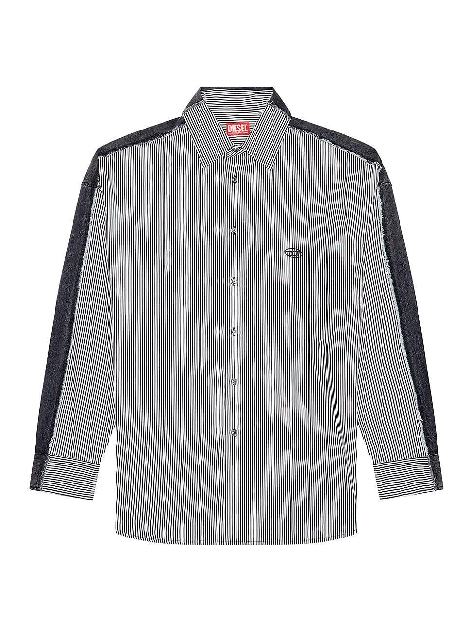 DIESEL Stripe Button-Up Shirt Product Image