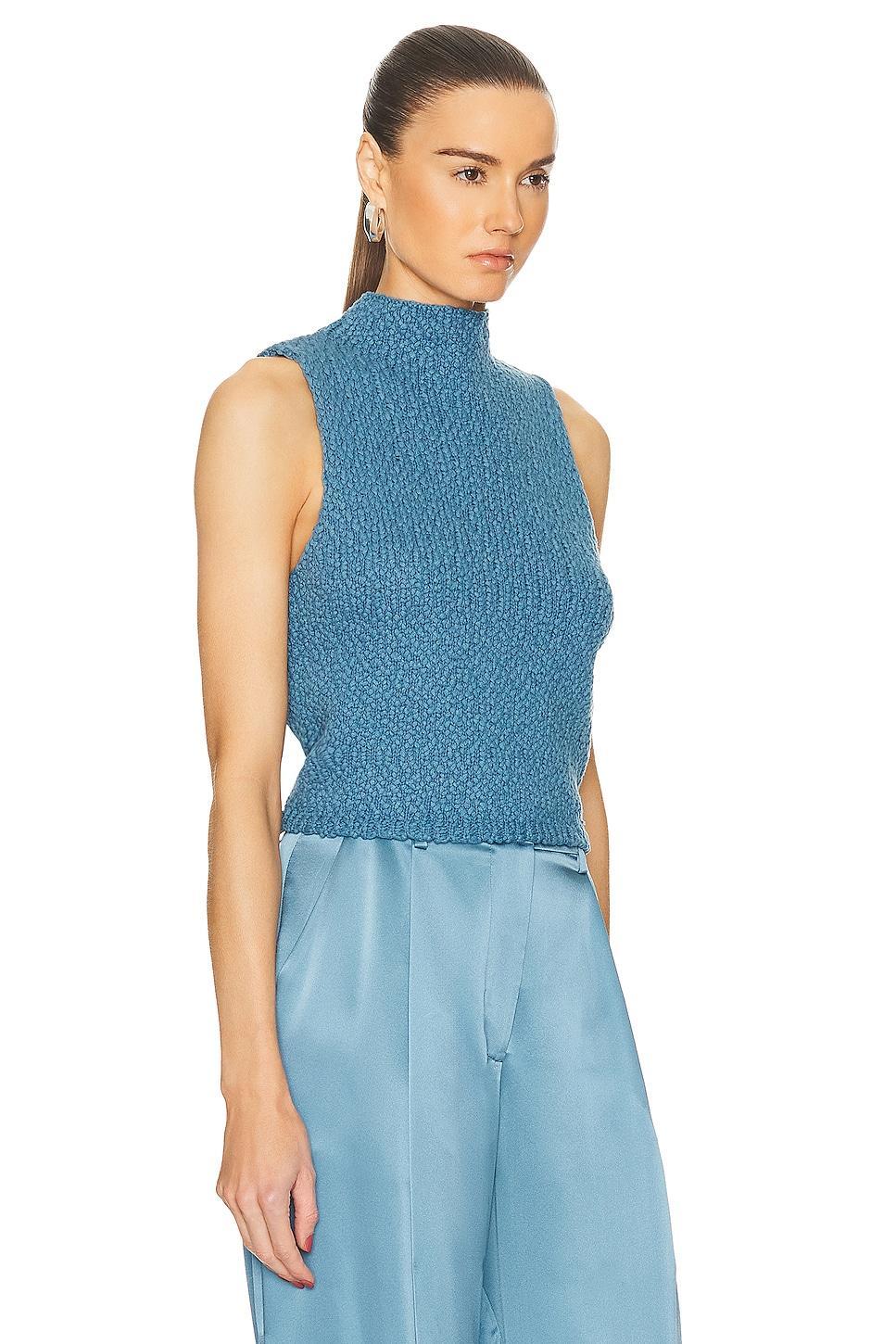 SABLYN Atticus Top in Teal Product Image