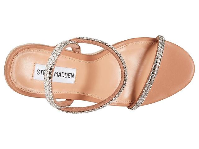 Steve Madden Udell-R Wedge Sandal (Rhinestone) Women's Shoes Product Image