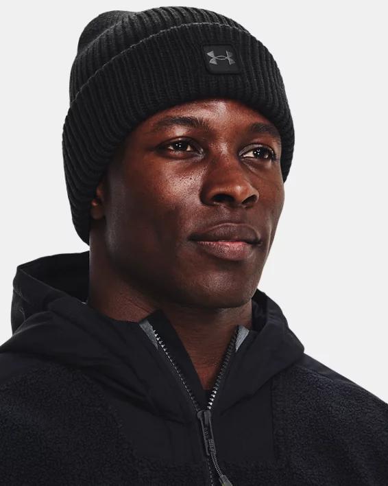 Men's UA Halftime Ribbed Beanie Product Image