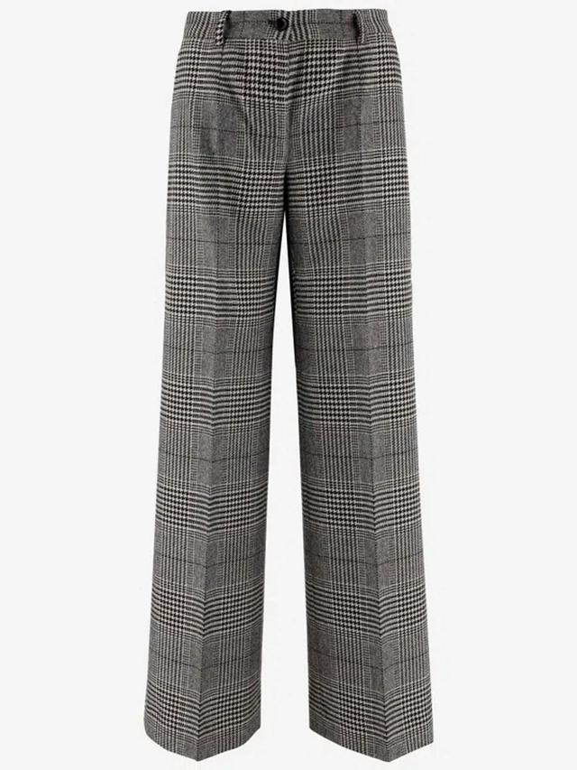 Wool And Cashmere Flare Pants In Bunt Product Image