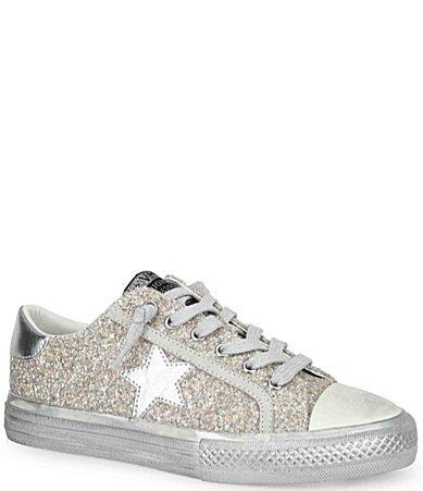 Vintage Havana Alive Glitter Metallic Star Retro Sneakers Product Image