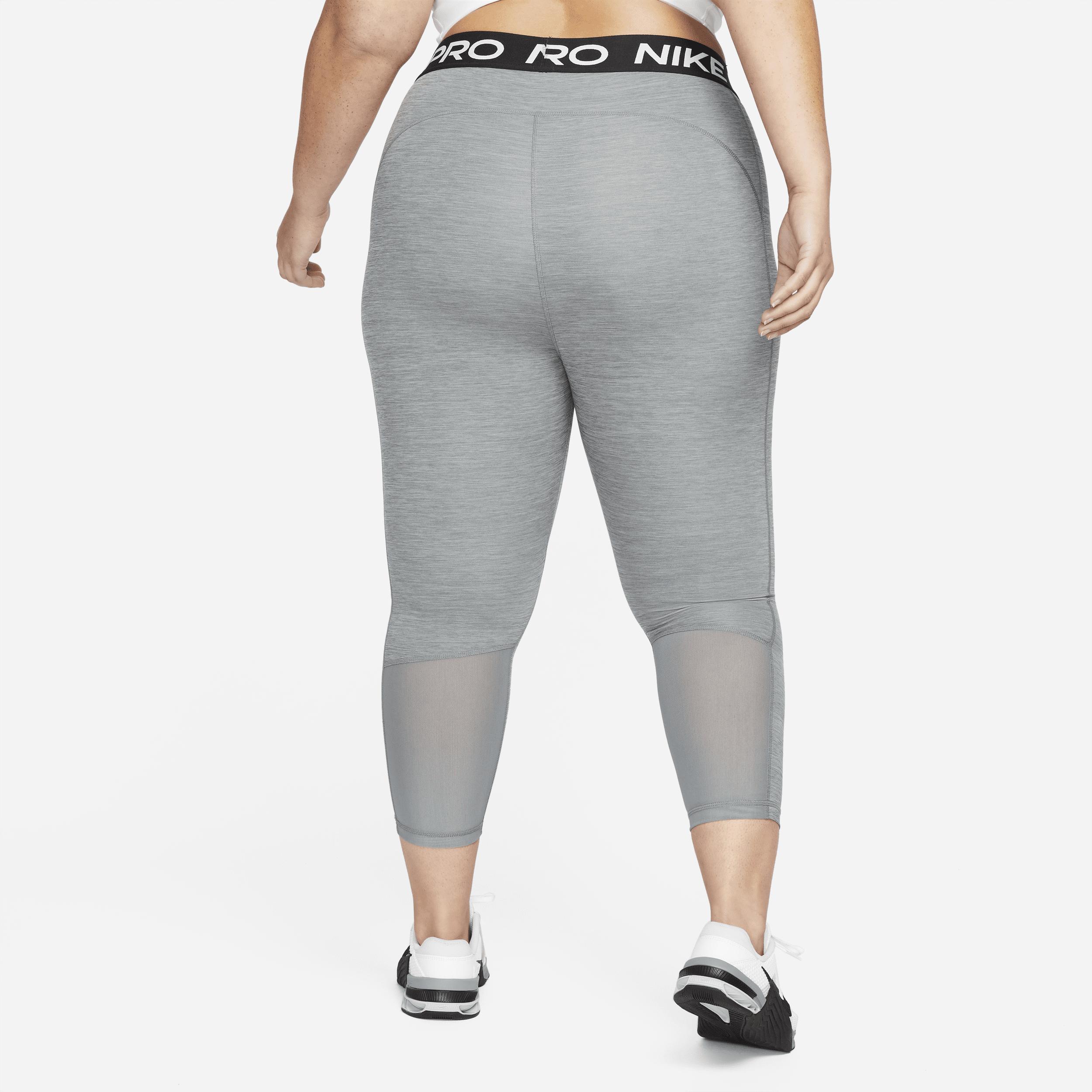 Womens Nike Pro Mid-Rise Crop Leggings (Plus Size) Product Image