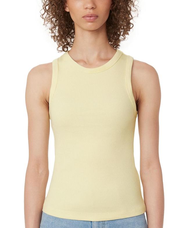 Frank and Oak Womens Ribbed Racerback Tank Top Product Image