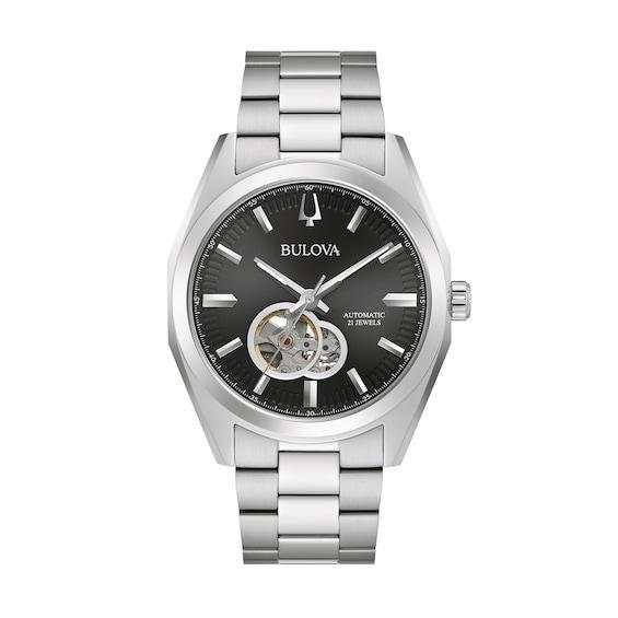 Bulova Mens Surveyor Classic Automatic Stainless Steel Bracelet Watch Product Image