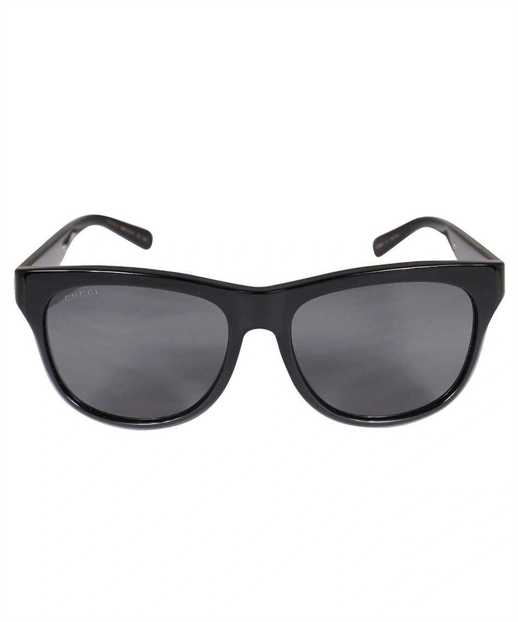 Squared Sunglasses In Black Product Image