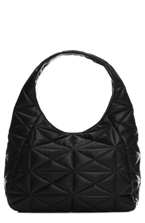 MANGO Quilted Faux Leather Top Handle Bag Product Image