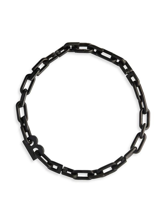 Womens B Chain Thin Necklace Product Image