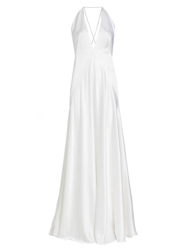 Womens Alexandra Silk Maxi Dress Product Image