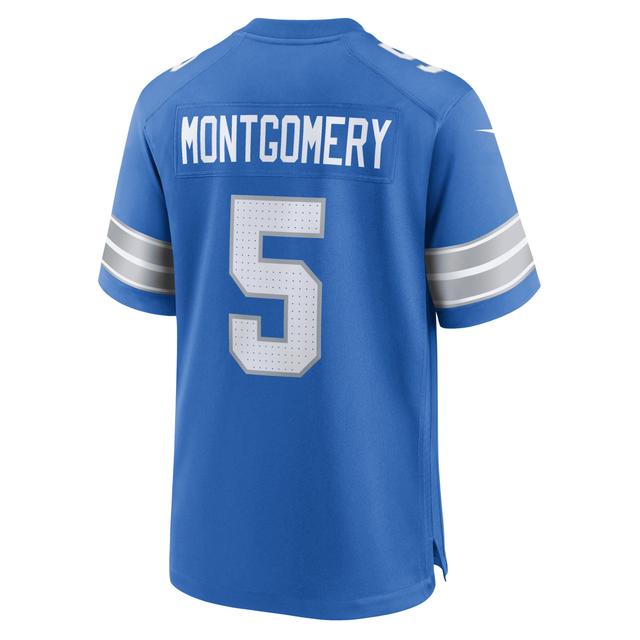 Mens Nike David Montgomery Detroit Lions Game Jersey Product Image