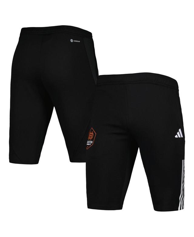 Mens adidas Black Houston Dynamo FC 2023 On-Field Training AEROREADY Half Pants Product Image