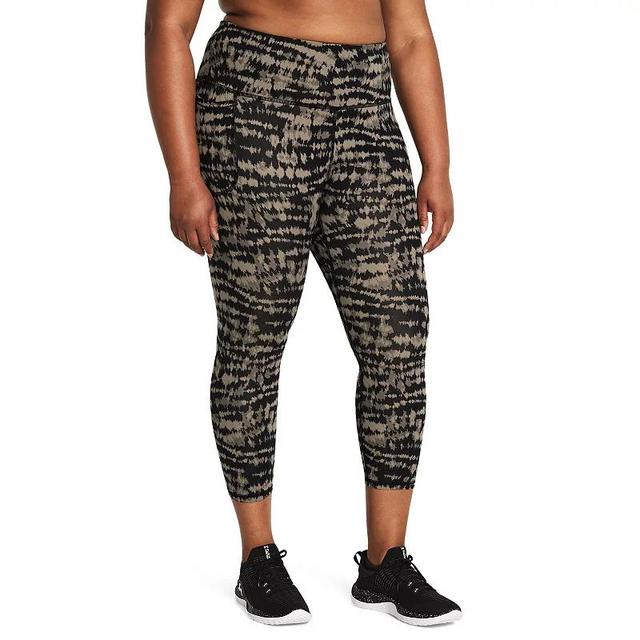 Plus Size Under Armour Motion 7/8 Leggings, Womens Product Image