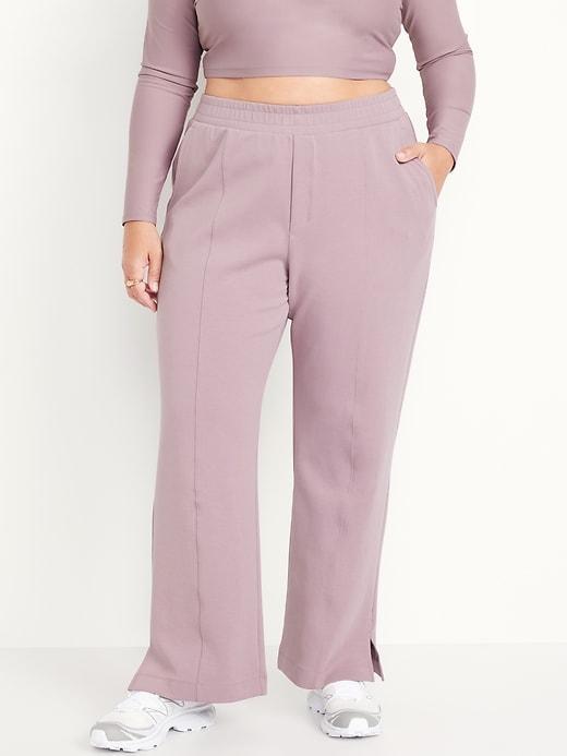 High-Waisted Dynamic Fleece Trouser Pants Product Image