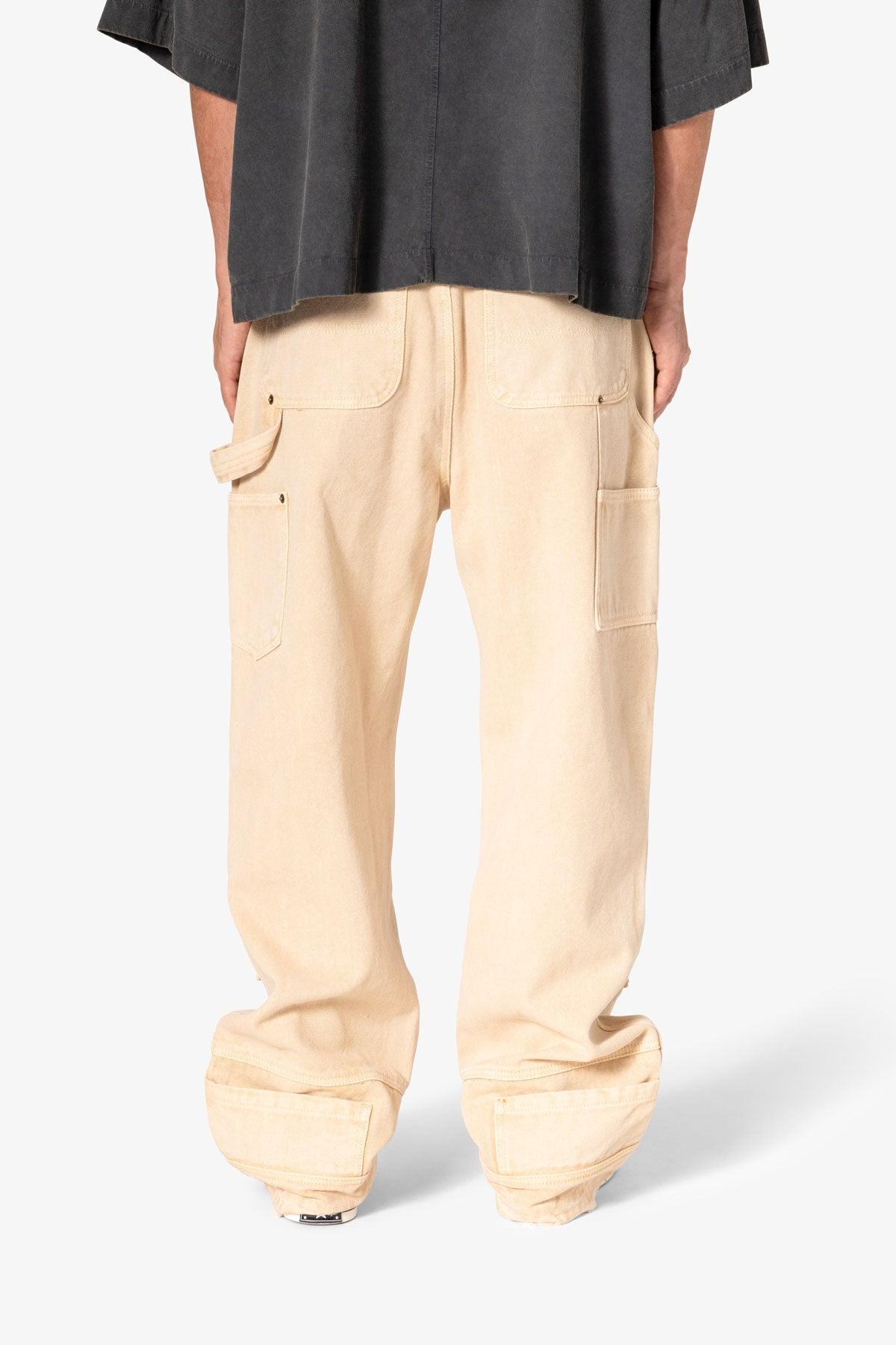 Ultra Baggy Workwear Denim - Tan Product Image