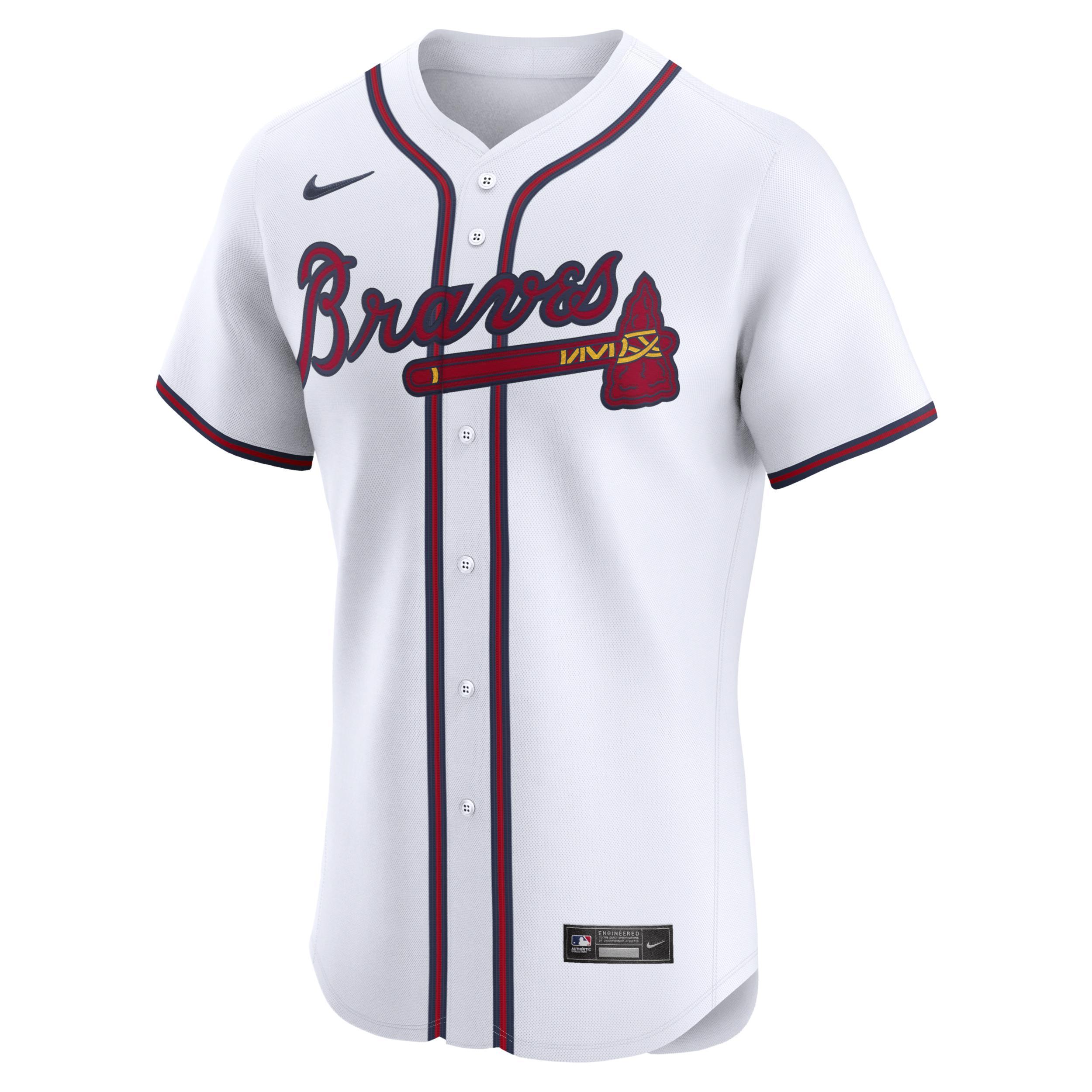 Ronald AcuÃ±a Jr. Atlanta Braves Nike Men's Dri-FIT ADV MLB Elite Jersey Product Image