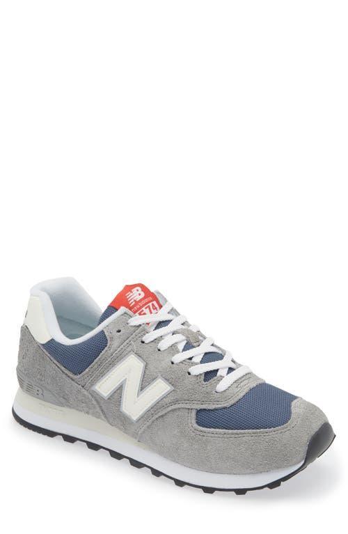 New Balance Classics U574v1 (Grey/White) Shoes Product Image