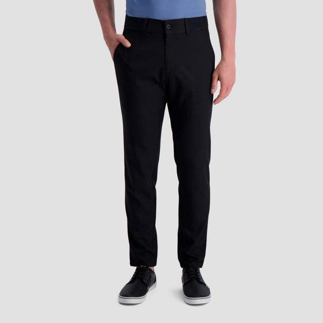 Haggar H26 Mens Slim Fit Skinny Suit Pants - Black 34x32 Product Image