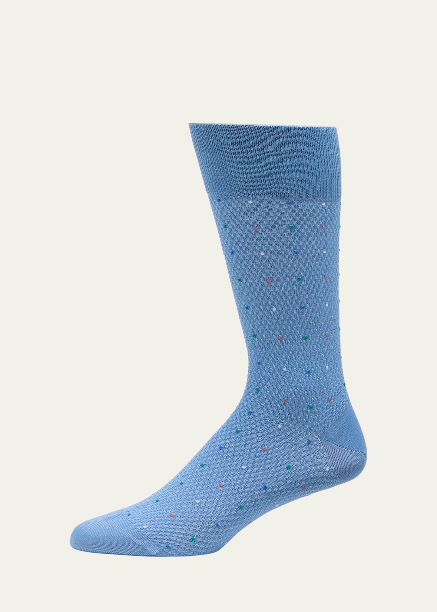 Mens Filippo Dot Crew Socks Product Image