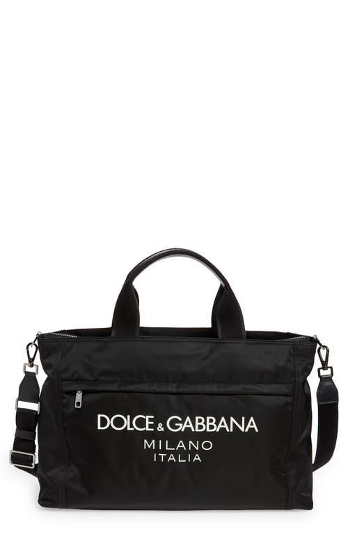 Dolce & Gabbana 3D DG Logo Graphic Nylon Holdall Product Image