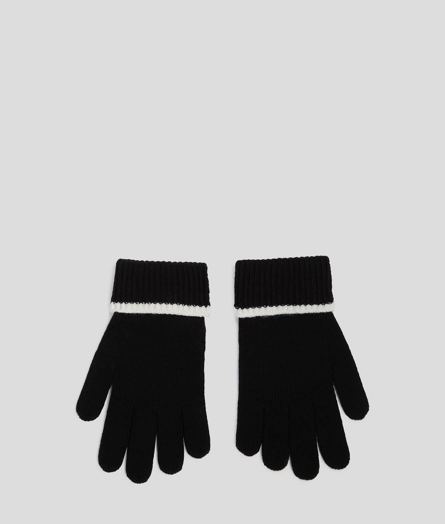 K/SIGNATURE KNITTED GLOVES Product Image