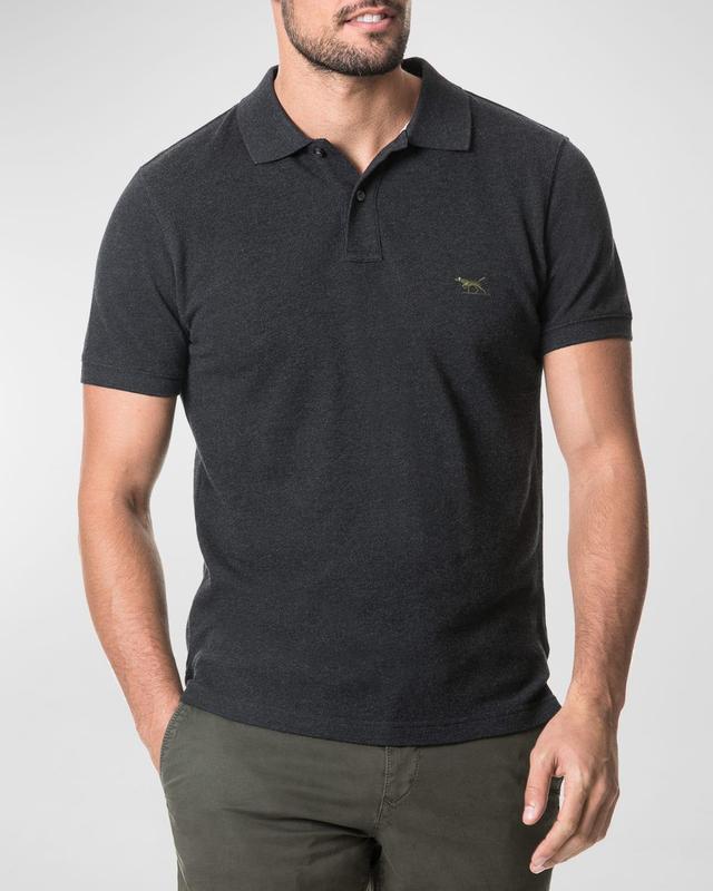 Mens The Gunn Cotton Polo Shirt Product Image