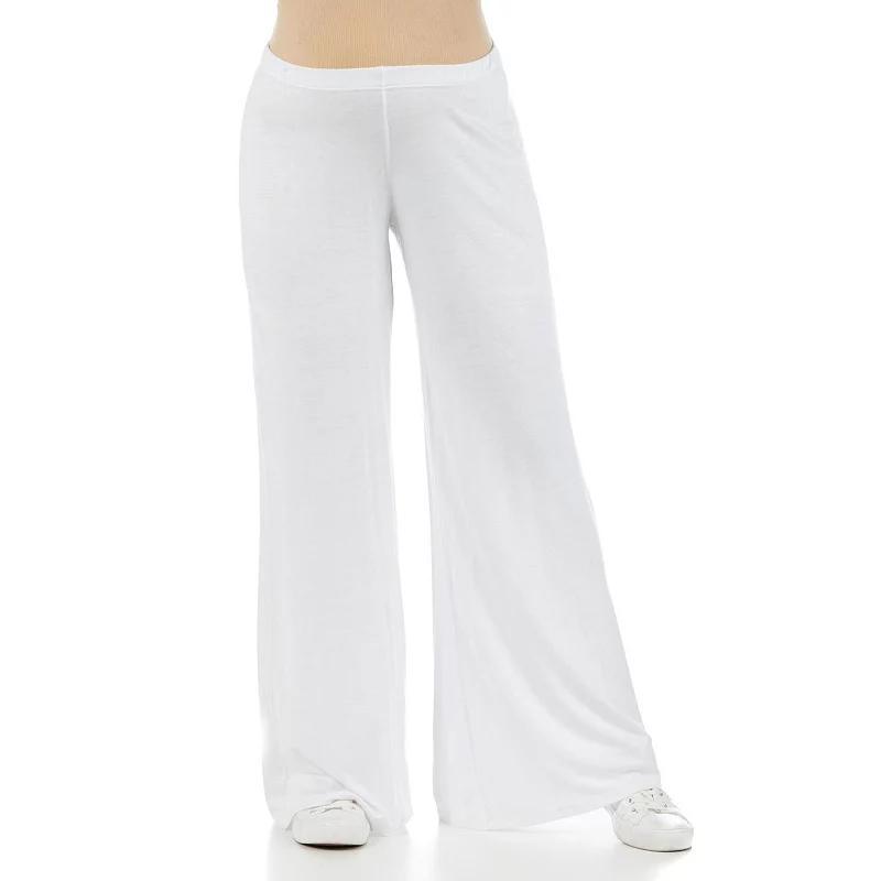 Maternity 24Seven Comfort Apparel Palazzo Lounge Pants, Womens Product Image