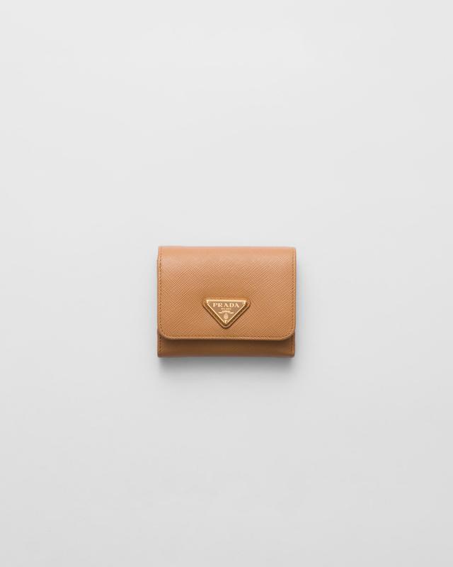 Small Saffiano leather wallet Product Image