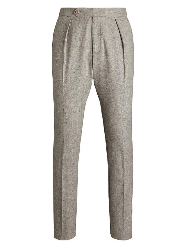 Mens Brad Wool Flannel Trousers Product Image